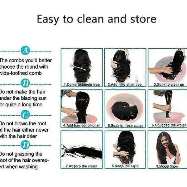 Demon Slayer Kamado Nezuko Cosplay Syntetisk Peruk Vågigt Hår Hela Peruker> Peruker