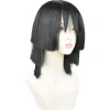 Demon Slayer: Kimetsu no Yaiba Peruk Cosplay: Iguro Kobana> Peruker