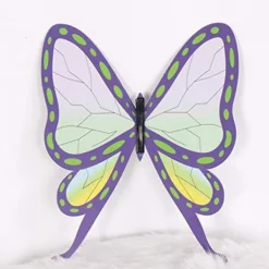 Demon Slayer Kochou Shinobu Cosplay Peruk Syntetiskt Hår Peruker Med Hår Tillbehör><noscript><img width=