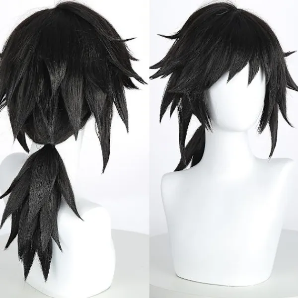 Demon Slayer Serie Cosplay Peruk - Tomioka Giyu> Peruker