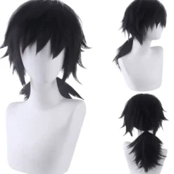 Demon Slayer Serie Cosplay Peruk - Tomioka Giyu><noscript><img width=