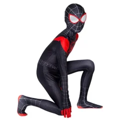 LBSS Den fantastiska Spider-Man-kostymen för vuxen/barn Halloween rollspel bär med huvudbonader Cosplay jumpsuits i ett set M><noscript><img width=