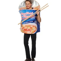 ATELA Den nya skålen nudel lekkläder roliga skaldjur bubbla nudel jumpsuit fest prestanda kostymer cos kläder><noscript><img width=