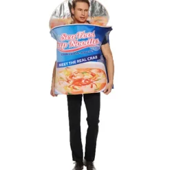 ATELA Den nya skålen nudel lekkläder roliga skaldjur bubbla nudel jumpsuit fest prestanda kostymer cos kläder><noscript><img width=