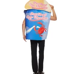 ATELA Den nya skålen nudel lekkläder roliga skaldjur bubbla nudel jumpsuit fest prestanda kostymer cos kläder><noscript><img width=