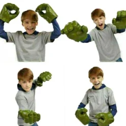 Den perfekta julklappen Avengers Hulk handskar Smash händer barn Cosplay leksak ett par nävar> Tillbehör