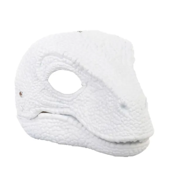 Dinosaurie Mask Huvudbonad, Jurassic World Dinosaurie Leksaker Med Öppnande Rörlig Käke, Velociraptor Mask & Tyrannosaurus Rex Mask Bundle> Masker