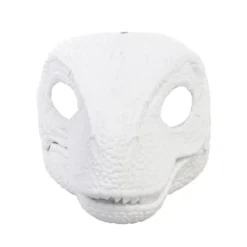 Dinosaurie Mask Huvudbonad, Jurassic World Dinosaurie Leksaker Med Öppnande Rörlig Käke, Velociraptor Mask & Tyrannosaurus Rex Mask Bundle><noscript><img width=