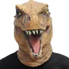 Dinosaurie Mask Latex Dinosauriehuvud Mask Nyhet Halloween Kostymfest Djur Jurassic Huvud Mask> Masker
