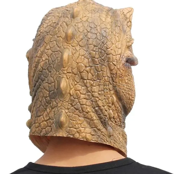 Dinosaurie Mask Latex Dinosauriehuvud Mask Nyhet Halloween Kostymfest Djur Jurassic Huvud Mask> Masker