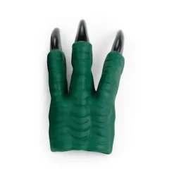 waner Dinosauriehand och kloskydd Cyan Simulation Model Animal Hand Puppet Spoof Glove Toy> Tillbehör