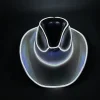 Disco Luminous Led Brudgum/Brud Cowgirlhatt Lysande Ljus Barkeps Bachelorette Party Tillbehör Blinkande Neon Western Cowboyhatt (Vit)> Huvudbonader