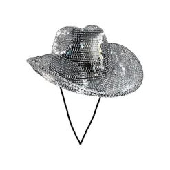 Discokula Cowboyhatt, Spegelkula Cowboyhatt, Möhippa Sällskapshatt> Huvudbonader