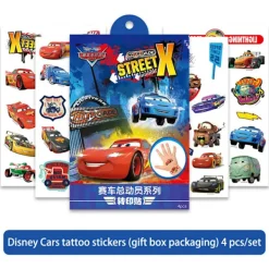 Disney Transfertryck Klistermärken Leksak Frozen Anime Figur Prinsessa Elsa Barn Vattentät Temporär Tatuering Kroppskonst Barnpresenter> Smink