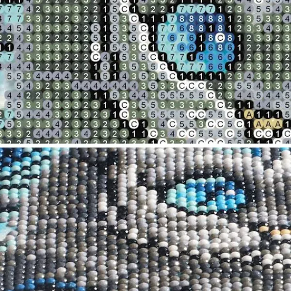 DIY 5D Diamantmålning efter Nummer Kit, Diamantmålning, Diamo, ZQKLA> Smink