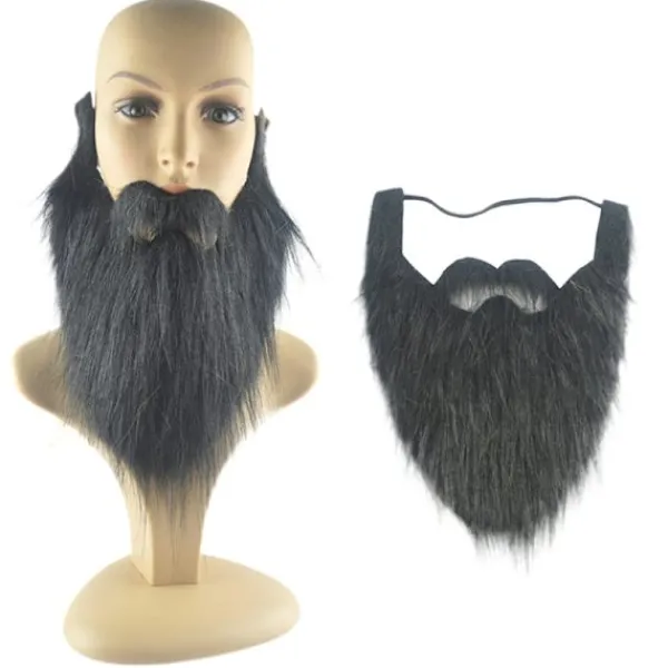 DIY Fancy Dress Skägg Långa Fluff Skägg Cosplay Kostym rekvisita> Tillbehör