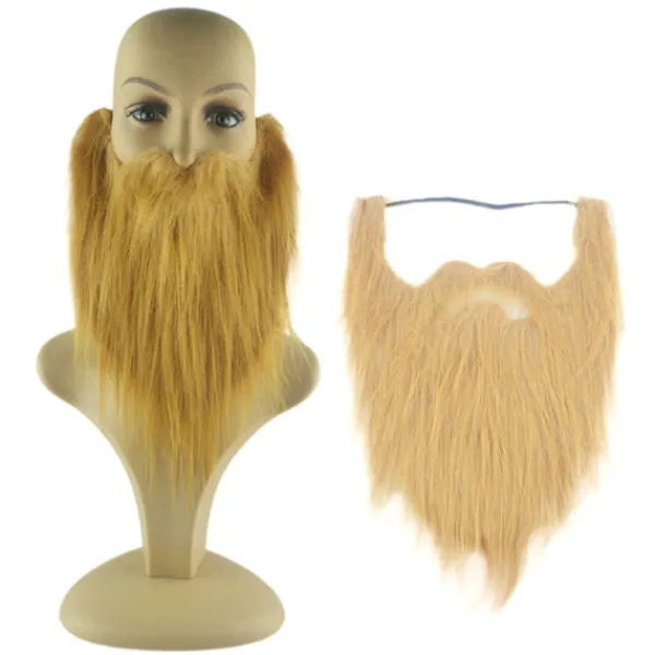 DIY Fancy Dress Skägg Långa Fluff Skägg Cosplay Kostym rekvisita> Tillbehör