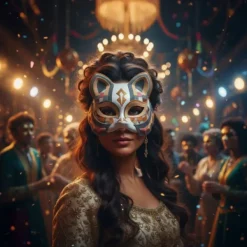 Northio DIY kattmasker set, 6 delar med tillbehör><noscript><img width=