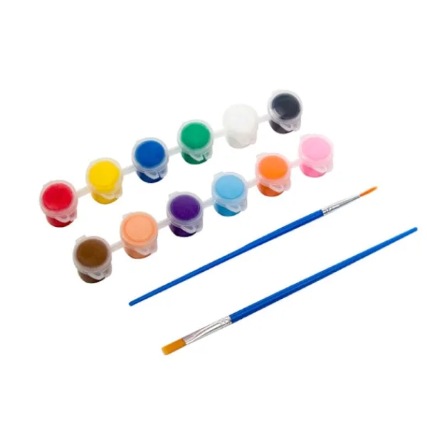 DIY tomma kattmasker, 6-pack omålade rena vita graffiti ansiktsmasker katt vit pappersmask med målarpenslar för dekorationshantverk> Masker