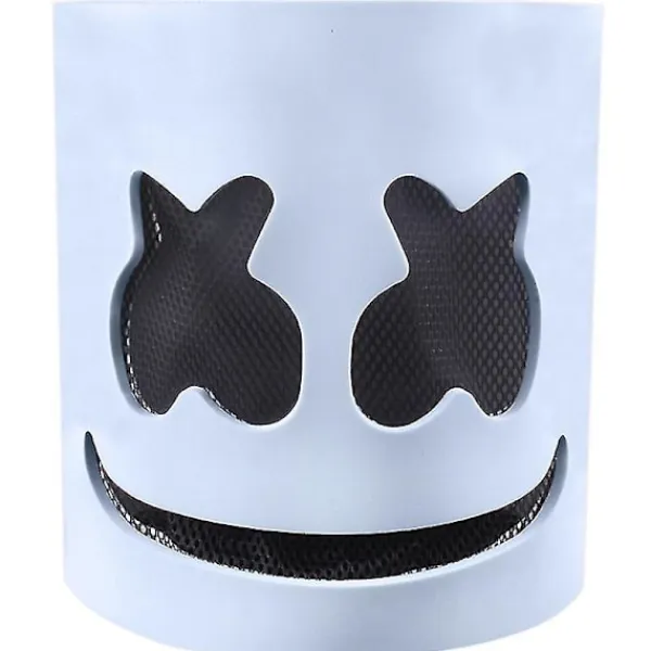 Dj Marshmello Helmask för Halloween Cosplayfest> Masker