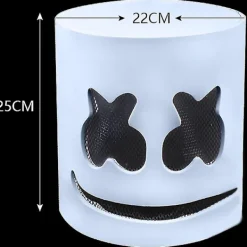 Dj Marshmello Helmask för Halloween Cosplayfest><noscript><img width=