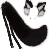 Djur Stor Svans Räv Katt Hund Varg Svans Och Öron Pannband Cosplay Kostym Tillbehör> Huvudbonader