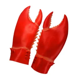FMYSJ Djurimitation Handskar Krabbklo Handskar Partykläder Halloween Röd 32.00X15.00X12.00cm 1 Par (FMY) 32.00X15.00X12.00CM><noscript><img width=