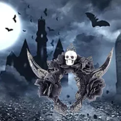 Djävulshornformad hårbåge Halloween smink cosplay hårband för ravefest><noscript><img width=