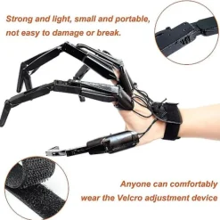 3D-ledade fingerförlängningar Halloween-fingerdekoration, vänster><noscript><img width=