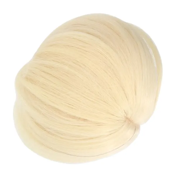 Dockhår Peruk DIY Elastisk Högtemperaturfiber Nät Tyg Ljusblond Dockperuk Kort för 1/3 Ball Jointed Doll> Peruker