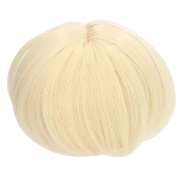 Dockhår Peruk DIY Elastisk Högtemperaturfiber Nät Tyg Ljusblond Dockperuk Kort för 1/3 Ball Jointed Doll> Peruker