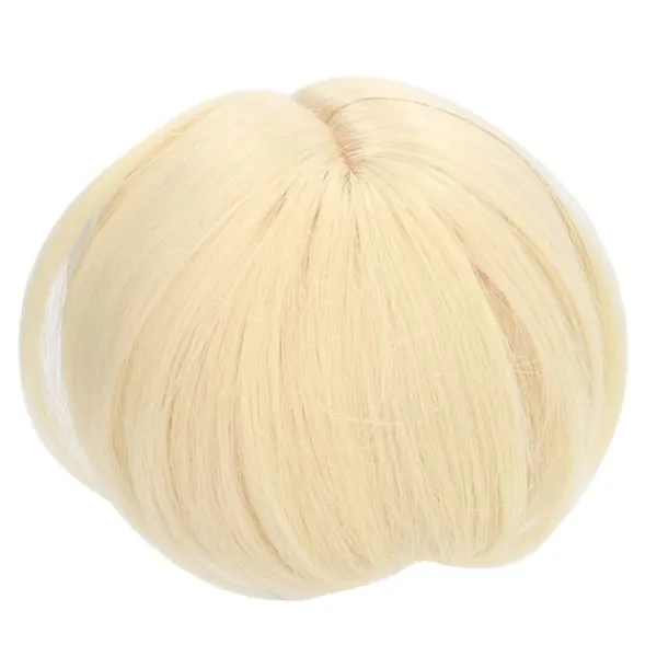 Dockhår Peruk DIY Elastisk Högtemperaturfiber Nät Tyg Ljusblond Dockperuk Kort för 1/3 Ball Jointed Doll> Peruker