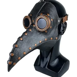 Doktor Pest Mask Raven Mask, Steampunk Proboscis Näbbmask> Masker