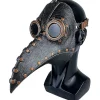 Doktor Pest Mask Raven Mask, Steampunk Proboscis Näbbmask> Masker