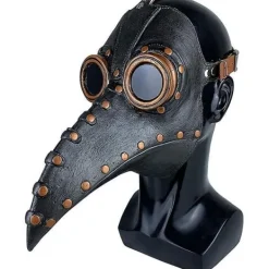 Doktor Pestmask Kråkmask, Steampunk Proboscis Näbbmask> Masker