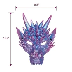 Drake Mask Halloween Maskerad Mask Halv Ansikte Cosplay Kostym Vuxen><noscript><img width=