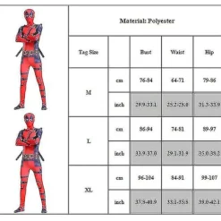 Dräkter för Vuxna Rollspel Bodysuit Jumpsuit Mask X-rygg Bälte Set Klä Upp L><noscript><img width=