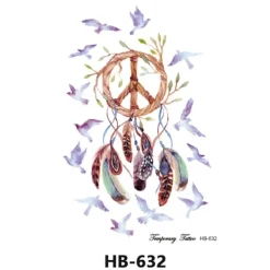 INF Drömfångare Tillfällig Tatueringsärm, Stora Arm Tatueringsdekaler 5> Smink