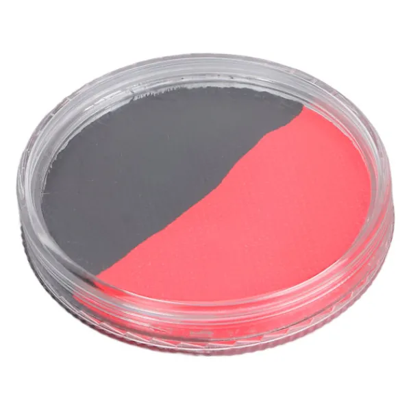 Dubbel Färg Ansikte Kroppsmålning Palett Professionell Kosmetisk Sminkplatta för Barn Cosplay Kostymfest 30g 1.06oz> Smink