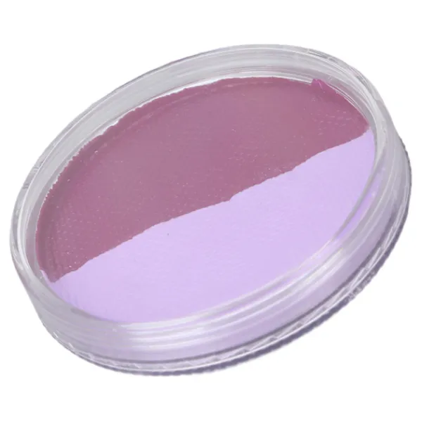 Dubbel Färg Ansikte Kroppsmålningspalett Professionell Kosmetisk Målningsplatta för Barn Cosplay Party 30g 1.06oz> Smink