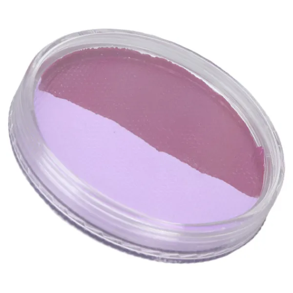 Dubbel Färg Ansikte Kroppsmålningspalett Professionell Kosmetisk Målningsplatta för Barn Cosplay Party 30g 1.06oz> Smink