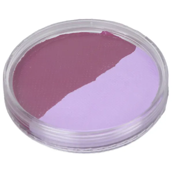 Dubbel Färg Ansikte Kroppsmålningspalett Professionell Kosmetisk Målningsplatta för Barn Cosplay Party 30g 1.06oz> Smink