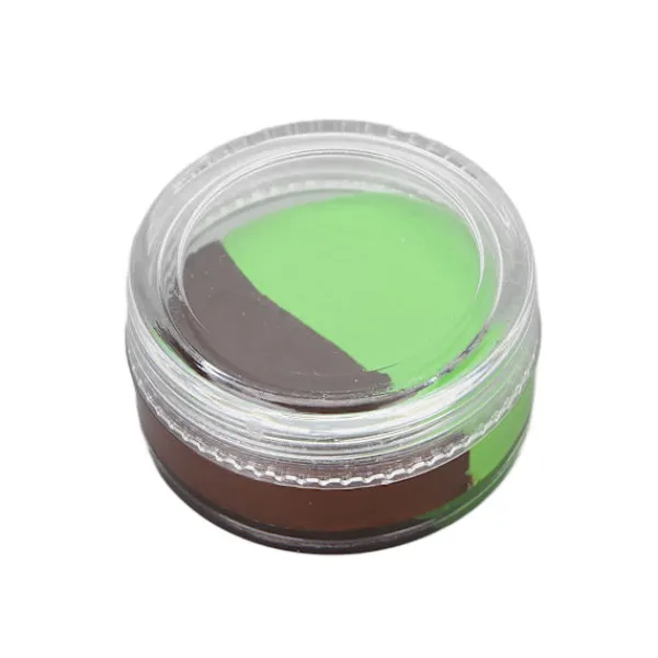 Dubbel Färgs Ansiktsfärg för Barn Vuxna Halloween Jul Cosplay Party 0.4oz 7 Färger> Smink