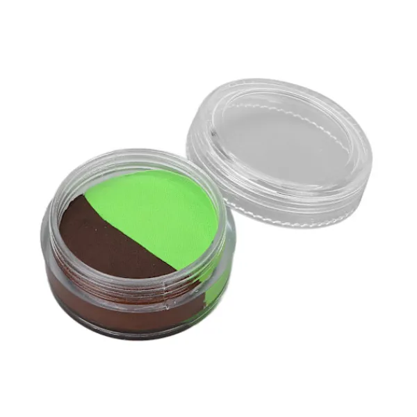 Dubbel Färgs Ansiktsfärg för Barn Vuxna Halloween Jul Cosplay Party 0.4oz 7 Färger> Smink