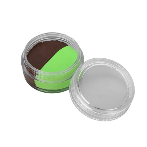 Dubbel Färgs Ansiktsfärg för Barn Vuxna Halloween Jul Cosplay Party 0.4oz 7 Färger> Smink
