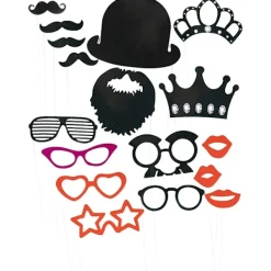 /EA/Fotobås-kit 17 röda och svarta tillbehör> Tillbehör