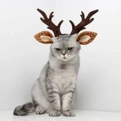 /EA/Julren katt huvudbonad, M30cm bågomkrets 30cm,><noscript><img width=