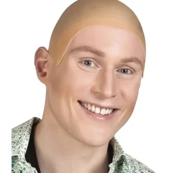 /EA/Kal latexperuk för karneval, halloween och möhippor/svensexor, skallig peruk för kostym> Peruker