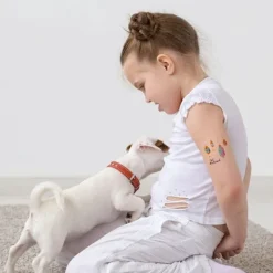 Eid Mubarak Tillfälliga Tatueringsdekaler Ramadan Kareem Dekoration><noscript><img width=