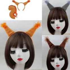 Ekorre Utklädningsdräkter för Barn Vuxen (FMY)_max> Tillbehör